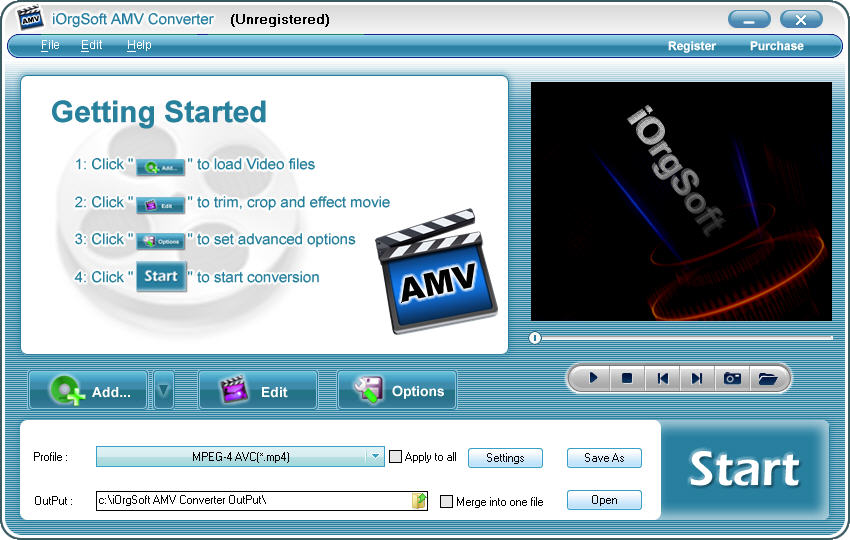 mp4 to amv converter available online free